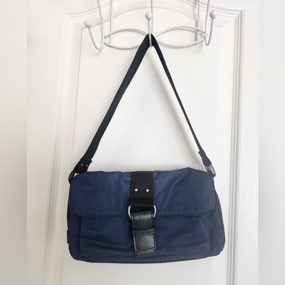 Vintage Navy Blue Ralph Lauren Shoulder Bag